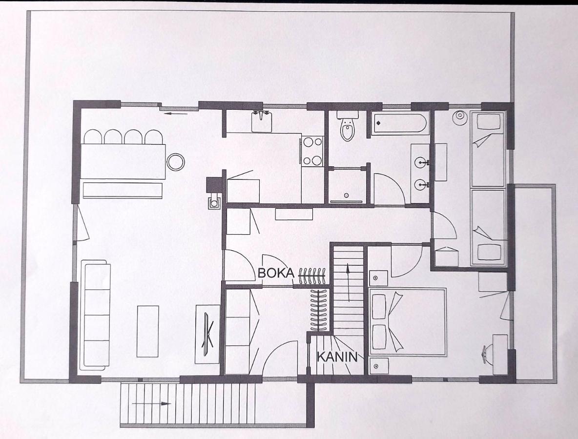 Hisa Lojz Apartman Zaga Kültér fotó