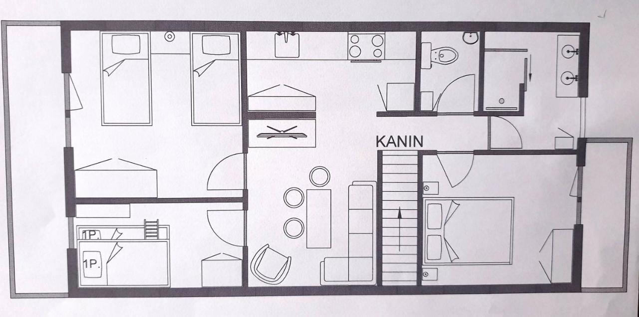 Hisa Lojz Apartman Zaga Kültér fotó