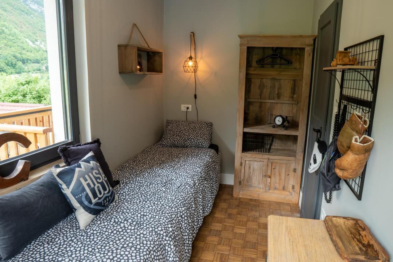 Hisa Lojz Apartman Zaga Kültér fotó