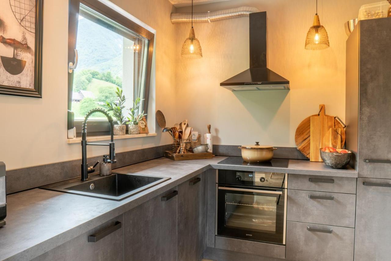 Hisa Lojz Apartman Zaga Kültér fotó