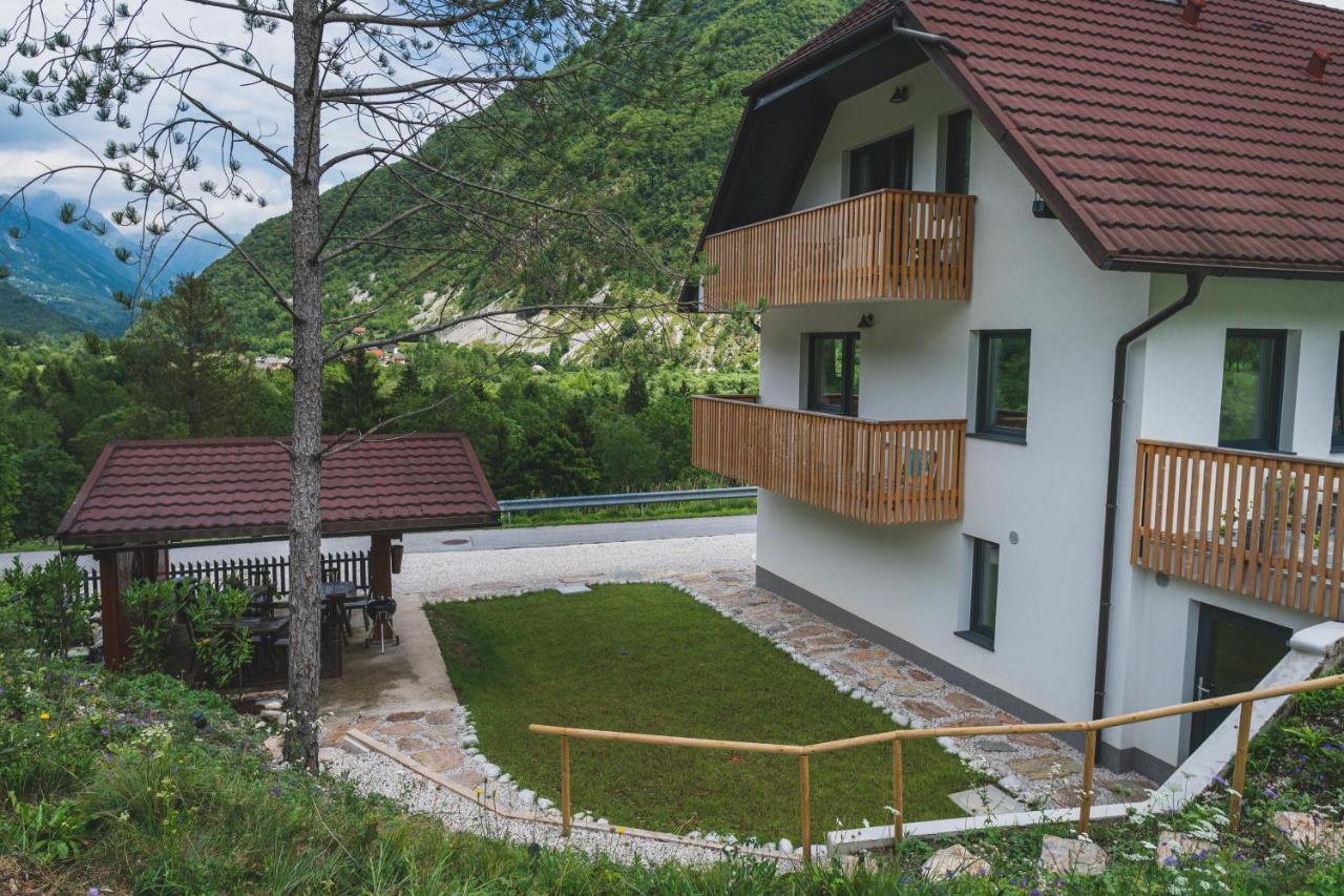 Hisa Lojz Apartman Zaga Kültér fotó